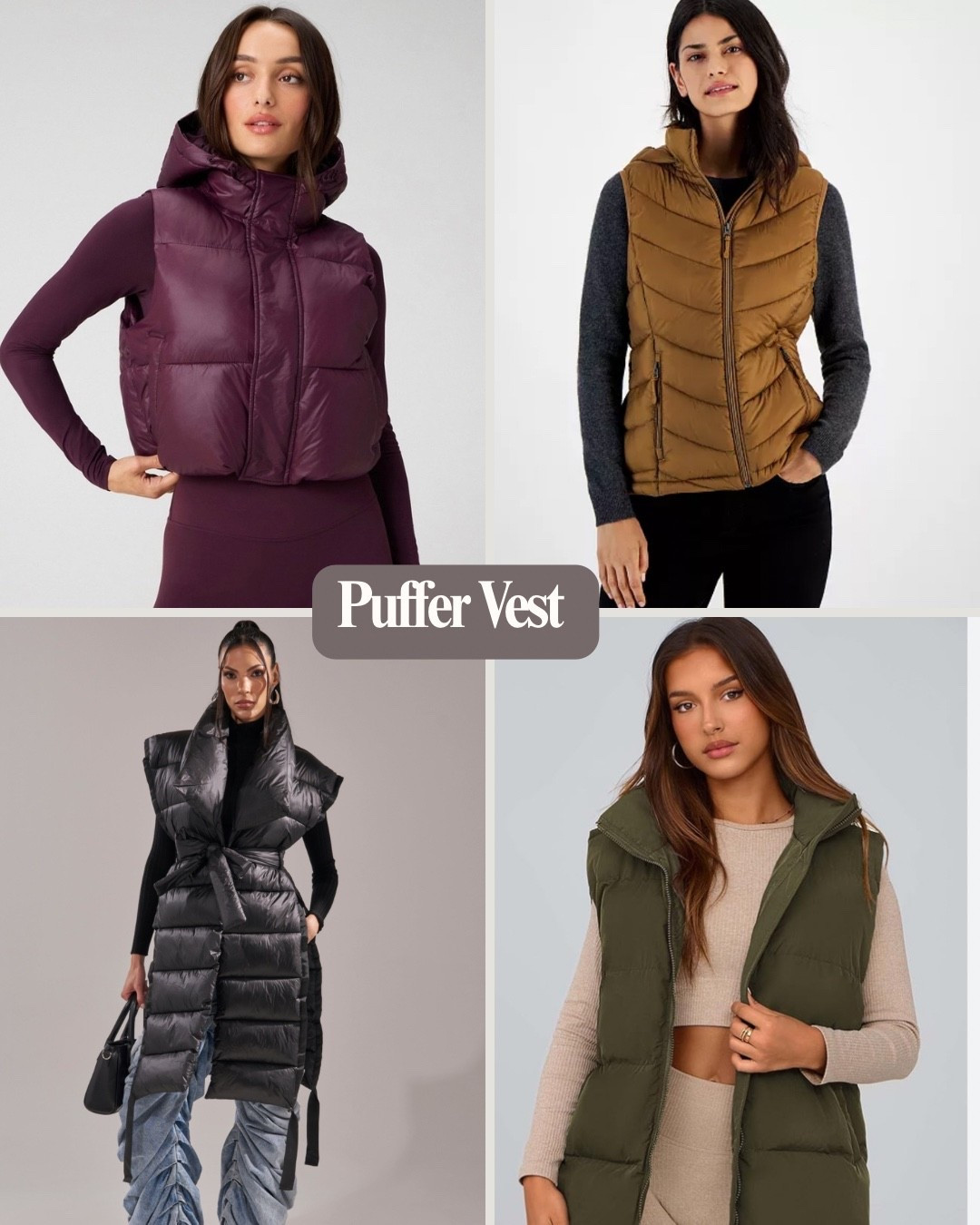 Cold mornings, warm confidence ❄️✨. A good puffer vest is that piece you throw on when you want to feel cozy but still look put together. Whether you’re running errands, headed to brunch, or layering up for a crisp walk, this vest adds warmth without weighing you down — and style without trying too hard.
It’s giving effortless, it’s giving practical, and it’s definitely giving “I planned this outfit.” Perfect for layering over knits, hoodies, or long sleeves, this is the kind of staple you’ll reach for all season long. Once you wear it, you’ll wonder how you ever dressed for fall and winter without it.
Scroll down to shop the exact puffer vest and upgrade your cold-weather style 🧥
 Puffer vest, puffer vest women, winter vest outfit, fall layering outfit, quilted vest, everyday outerwear, cold weather fashion, casual winter style, cozy outfit ideas, LTK fashion, women’s winter wear, lightweight vest, warm layering pieces


#LTKootd #LTKPetite #LTKHoliday