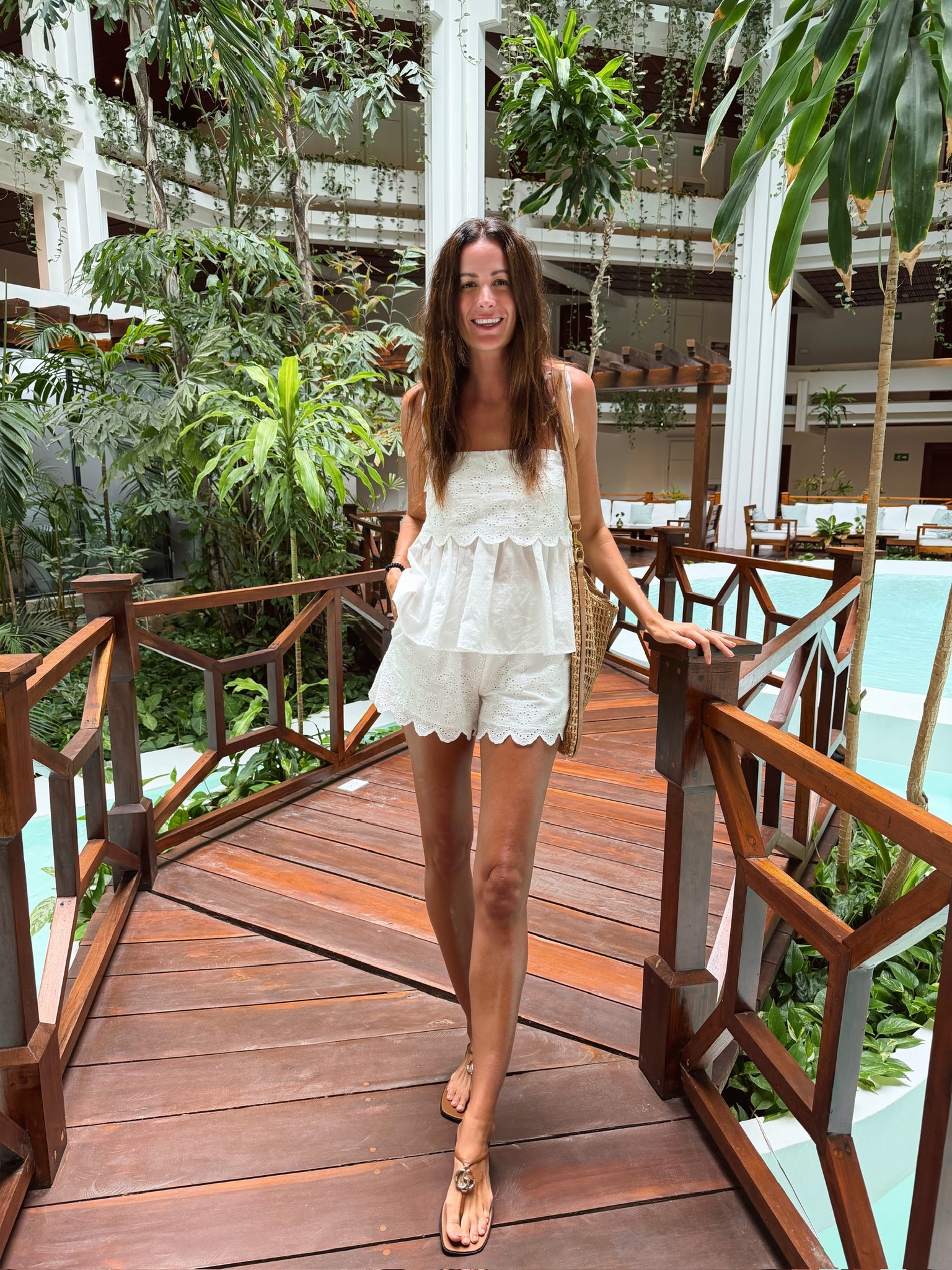 This set is perfect for summer! I love the eyelet design! I wore it on summer vacation but will be pulling it out all summer!

#LTKootd #LTKTall #LTKdayinmylife
