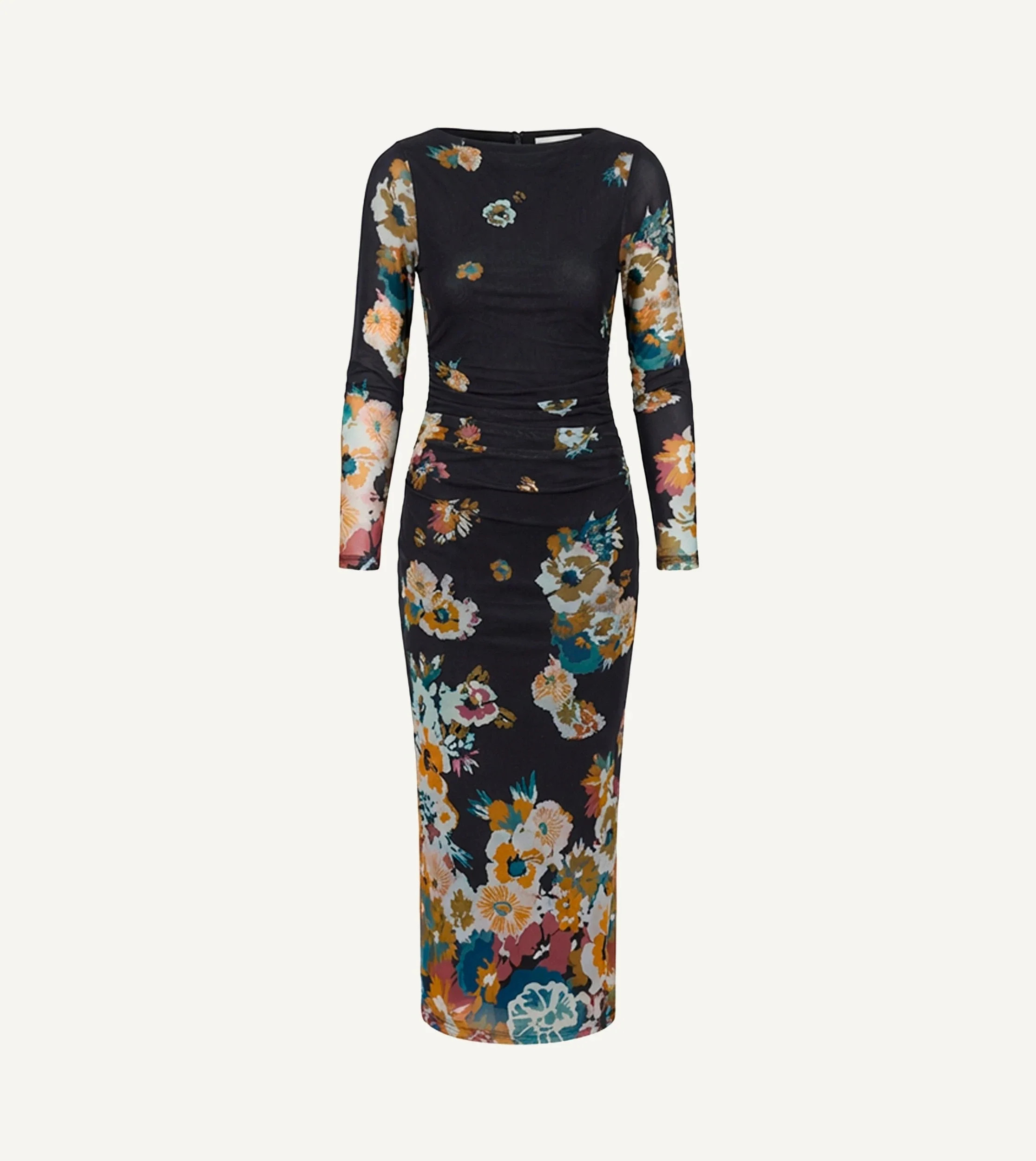 Lura Mesh Midi Dress | Vitet Floral | Cleobella