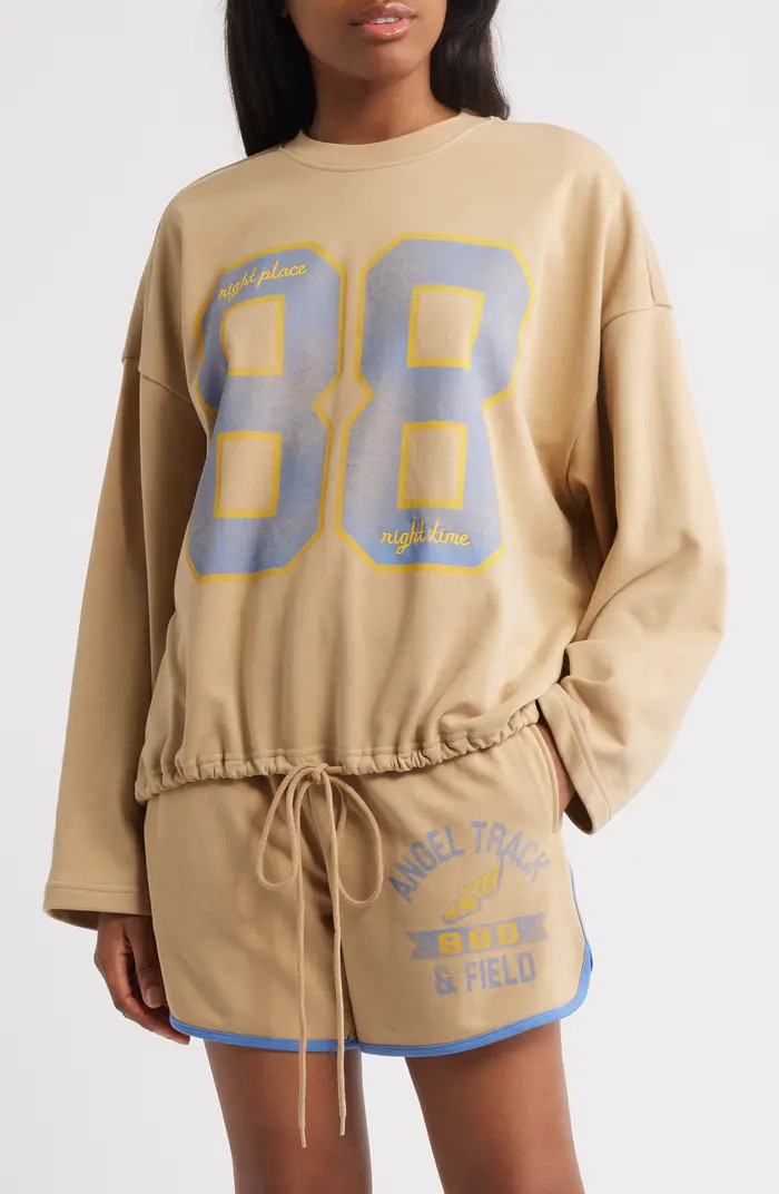 THE MAYFAIR GROUP Angel Track Sweatshirt | Nordstrom | Nordstrom