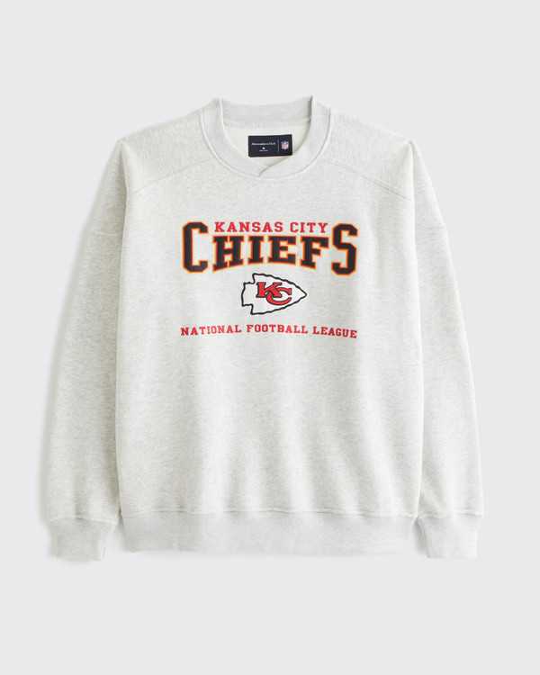 Kansas City Chiefs Graphic Crew Sweatshirt | Abercrombie & Fitch (US)