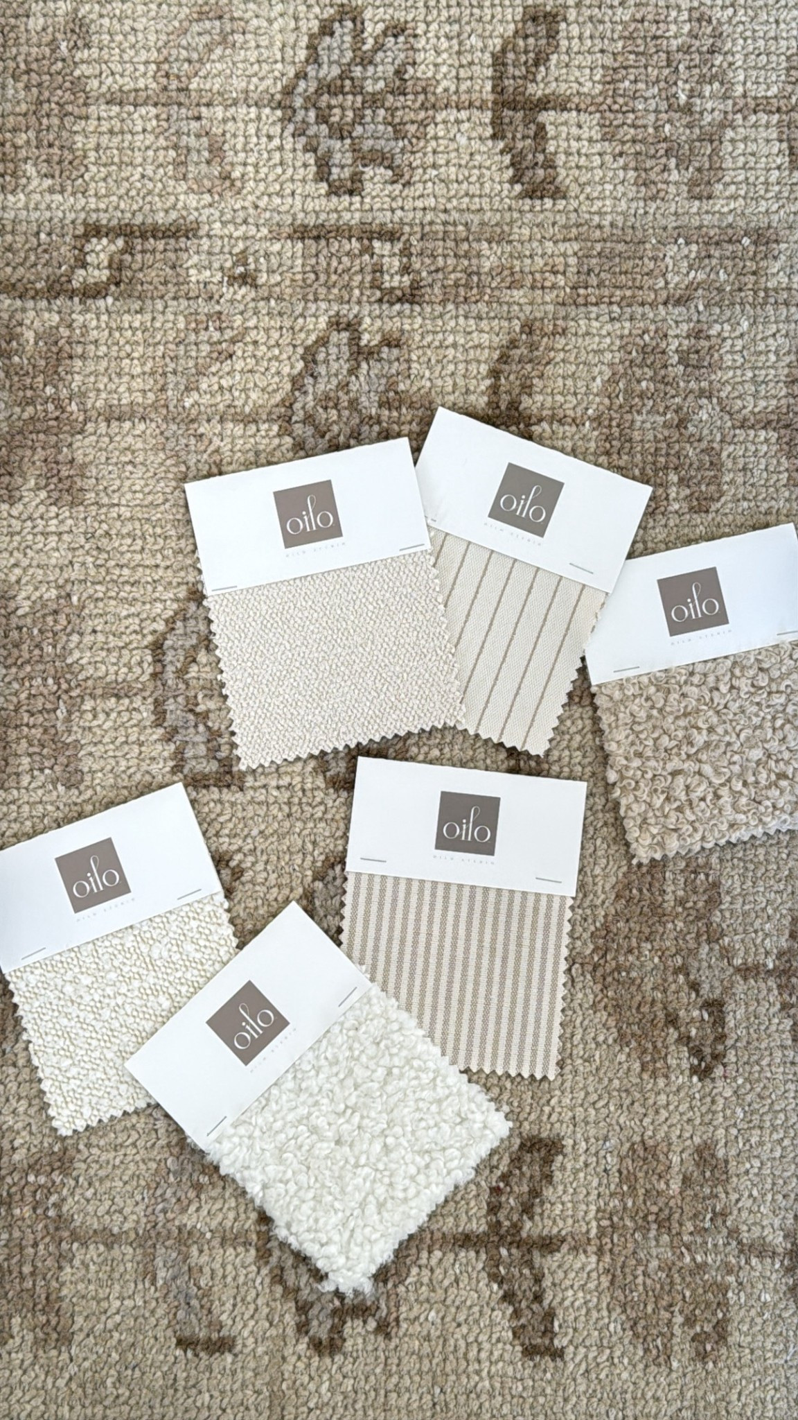 Swatch options for our nursery swivel glider / recliner… which one is your top pick?! 

#LTKHome #LTKBump