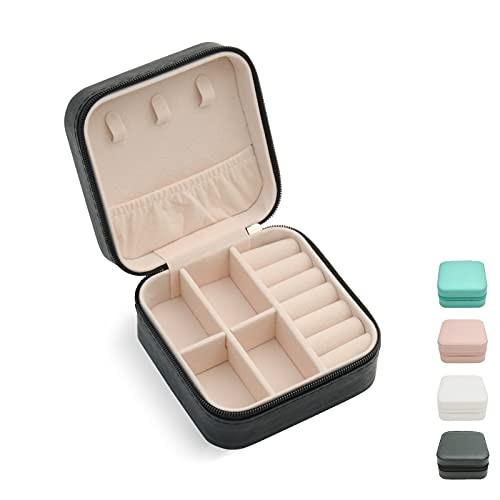 Mini Jewelry Travel Case,Small Travel Jewelry Organizer, Portable Jewelry Box Travel Mini Storage... | Amazon (US)
