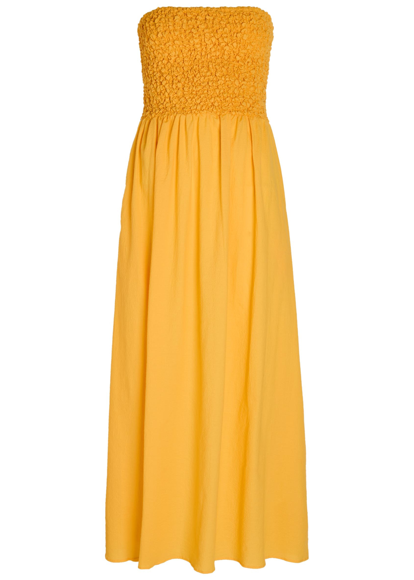 Orla strapless stretch-cotton midi dress | Harvey Nichols