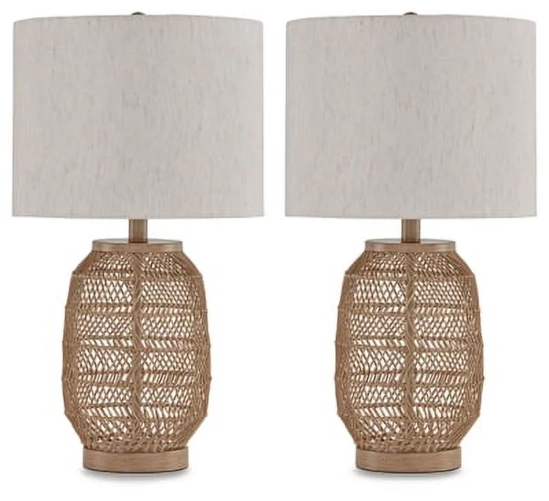 Signature Design by Ashley Casual Orenman Table Lamp (Set of 2)  Light Brown | Walmart (US)