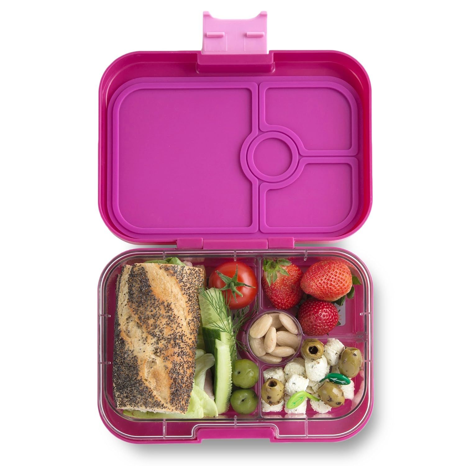 Yumbox Panino Leakproof Bento Lunch Box Container for Kids & Adults (Malibu Purple) | Amazon (US)