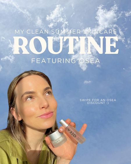 my current summer clean skincare routine. Osea is having a Memorial Day Weekend sale and giving away free skincare with purchase over $135. Plus you can use Osea discount code - LAURENV to get an extra discount on your order! i wanted to list out the steps of my routine for you- i hope this is helpful! 

#LTKbeauty
