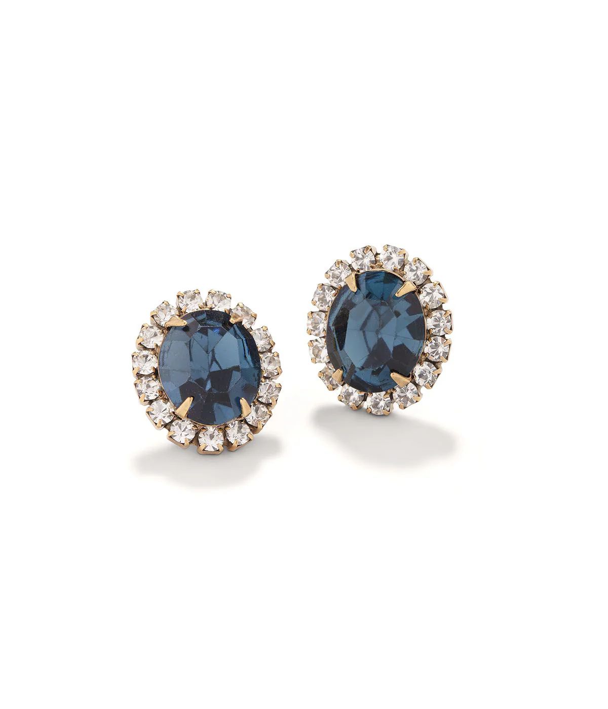 Diana Studs in Blue | Over The Moon