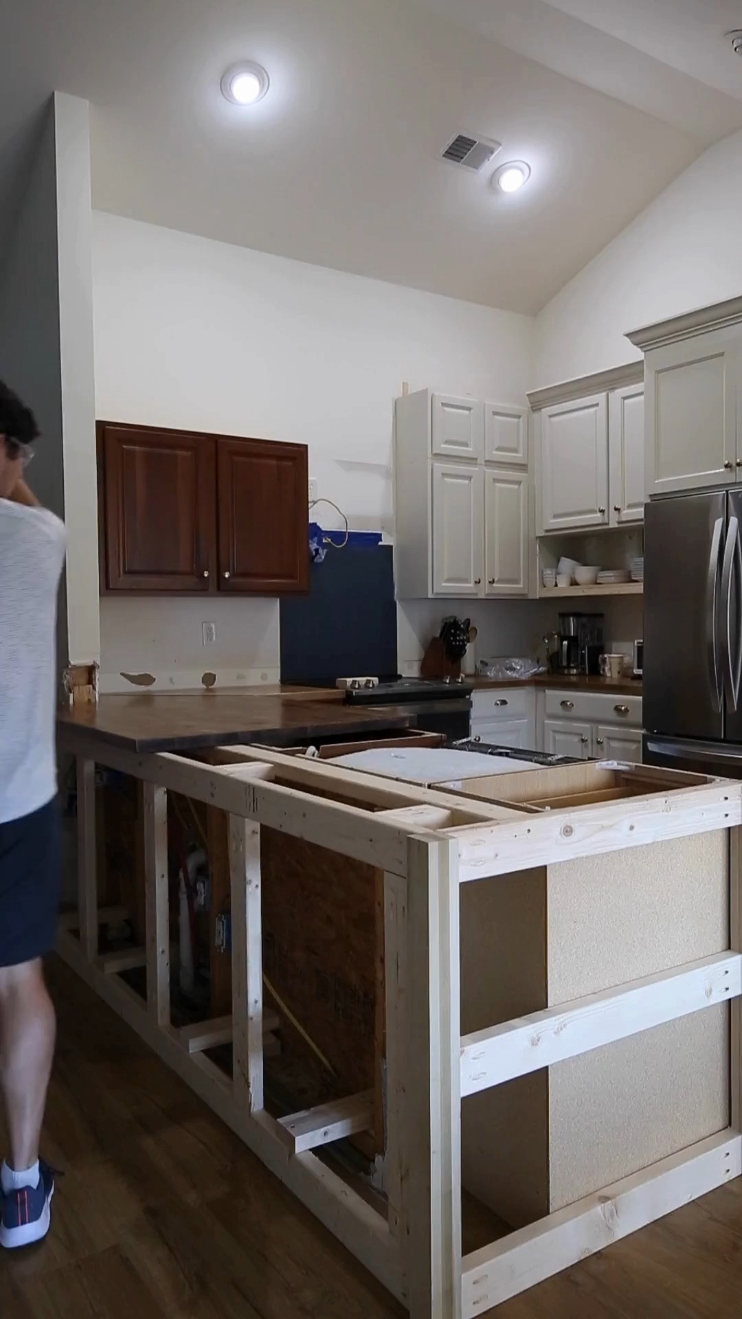 My DIY butcher block countertop in the kitchen

#LTKHome #LTKWatchNow