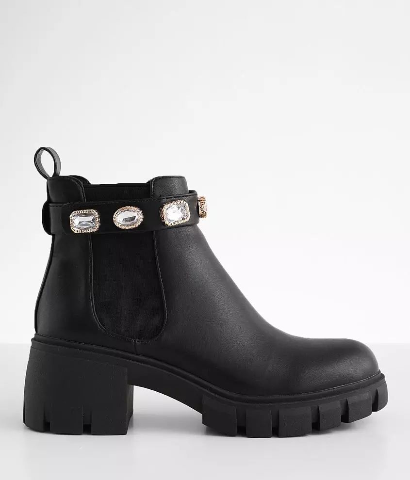 Honey Lug Sole Chelsea Ankle Boot | Buckle