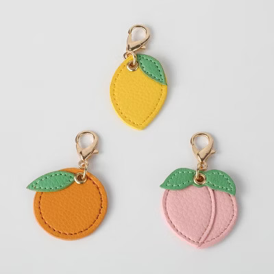 Hello Lux 3pk Charms - Fruits | Target