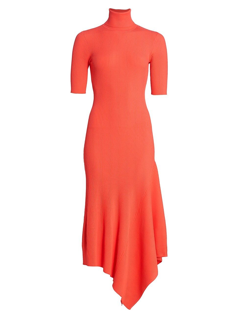 A.L.C. Women's Erynna Turtleneck Midi Dress - Persimmon - Size Large | Saks Fifth Avenue