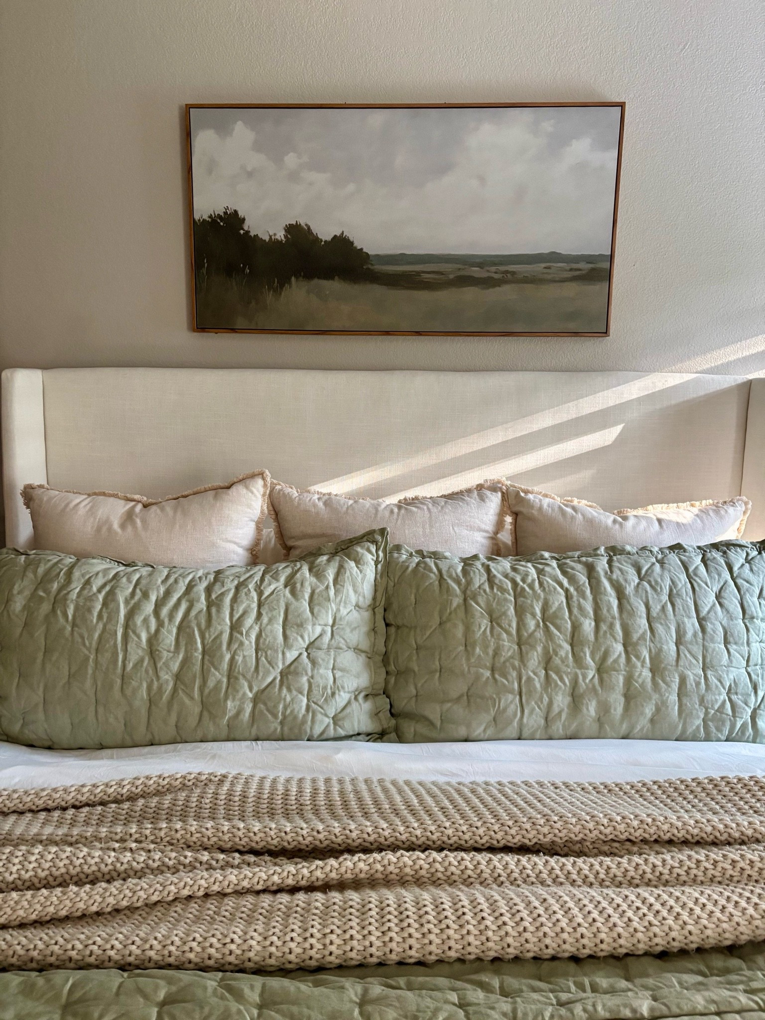 Pretty art for above the bed from Target!

#LTKHome