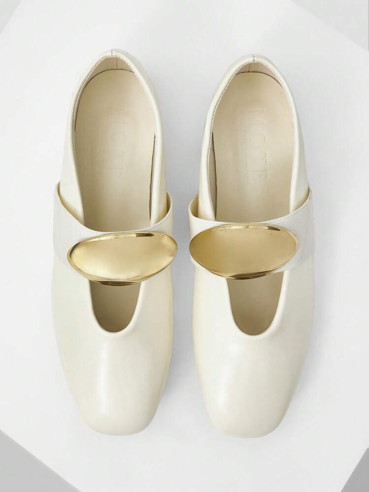 MOTF PREMIUM WOMEN'S FASHIONABLE MINIMALIST COMMUTER FLAT SHOES | SHEIN