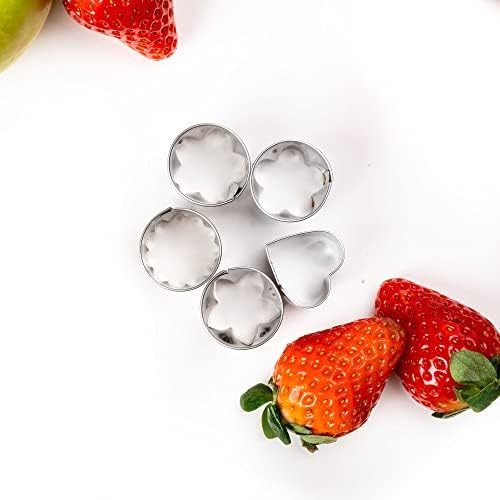 StarPack Home Vegetable Cutter Shapes Set (5 Piece) - Mini Cookie Cutters for Kids & Vegetable Cu... | Amazon (US)