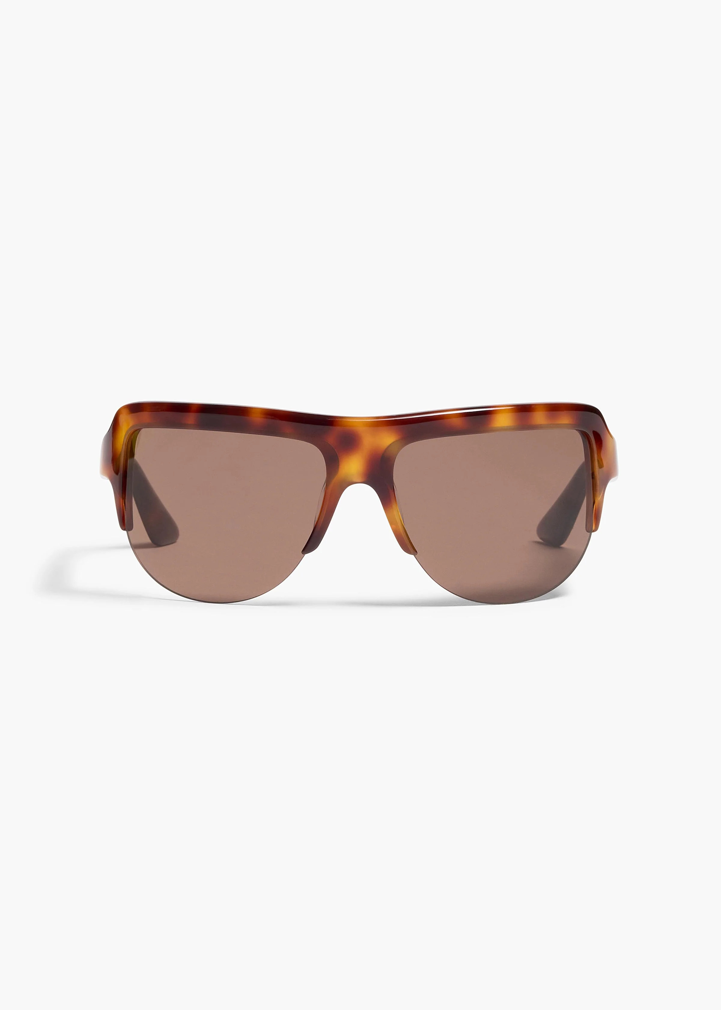 KHAITE - Khaite X Oliver Peoples 1975C In Dark Mahogany And Brown | Khaite