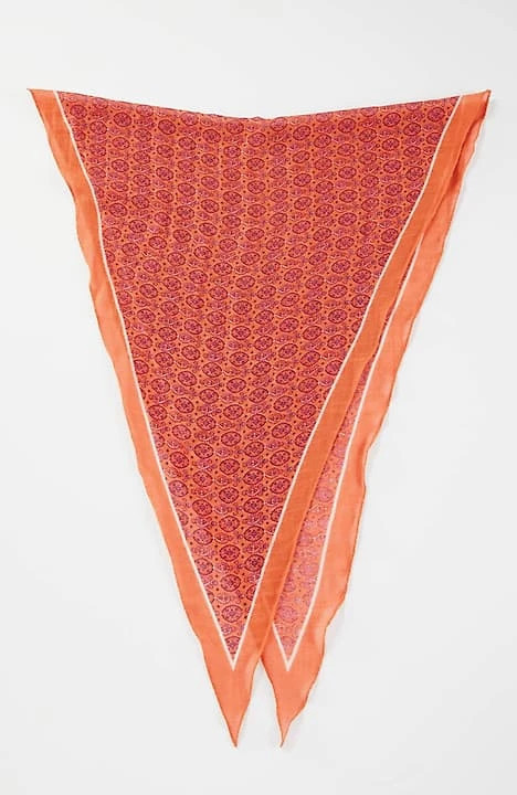 Medallion-Printed Diamond Scarf | J. Jill