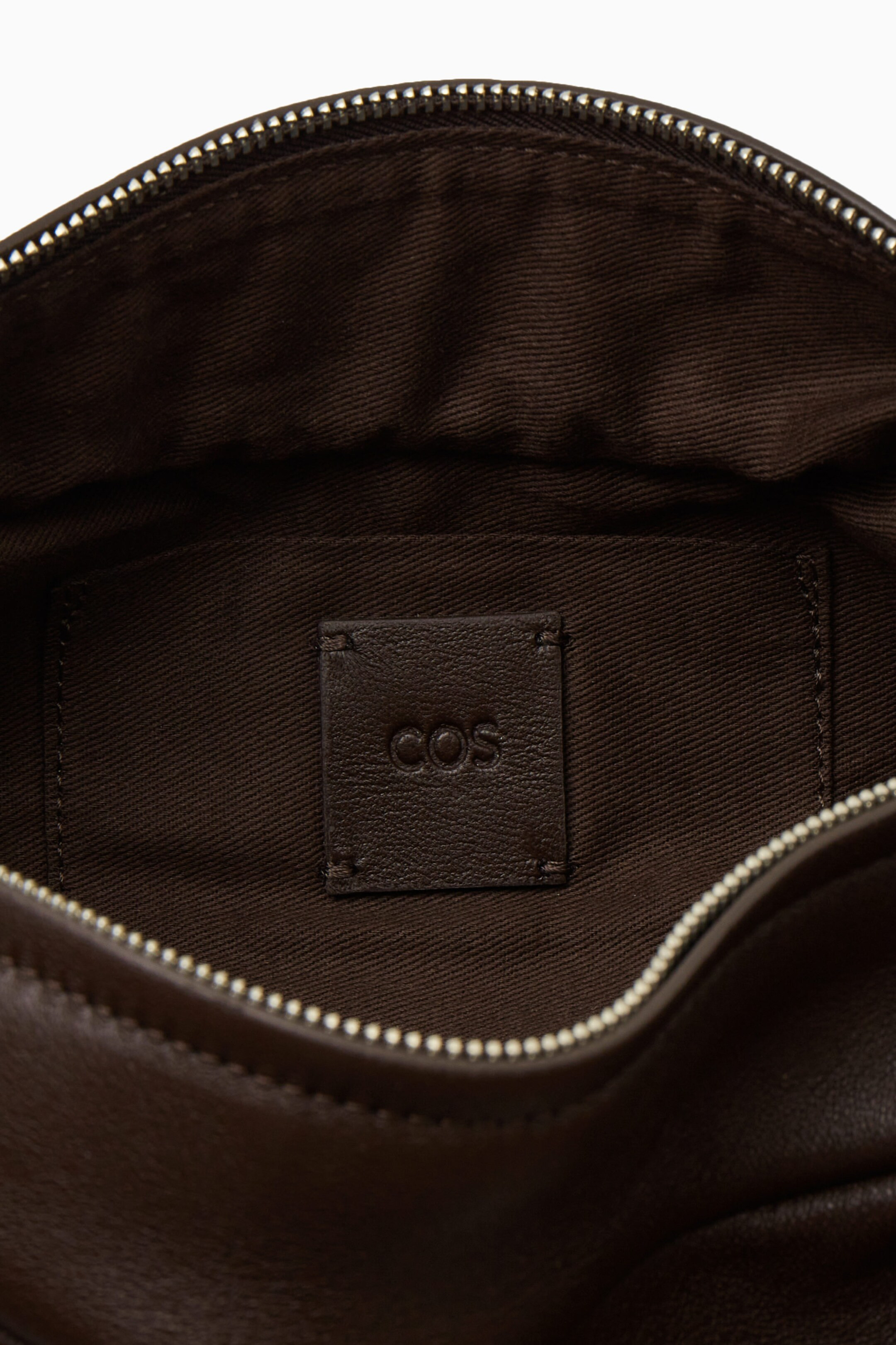 SWING CROSSBODY - LEATHER - DARK BROWN | COS (EU)