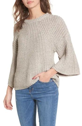Women's 4Si3Nna Bell Sleeve Sweater | Nordstrom