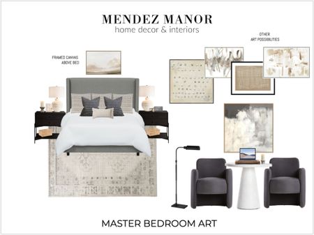 Helping my client choose artwork for her master bedroom this week. Art can be so personal but I’d love to help you find the perfect piece for your home! 
…………………………………………………………
We offer local & online interior design services. Click link in bio (or visit mendezmanor.com) to view our affordable flat rate packages and book a call to learn more!
…………………………………………………………
#art #gallerywall #painting #fineart #onlineinteriordesign 

#LTKhome