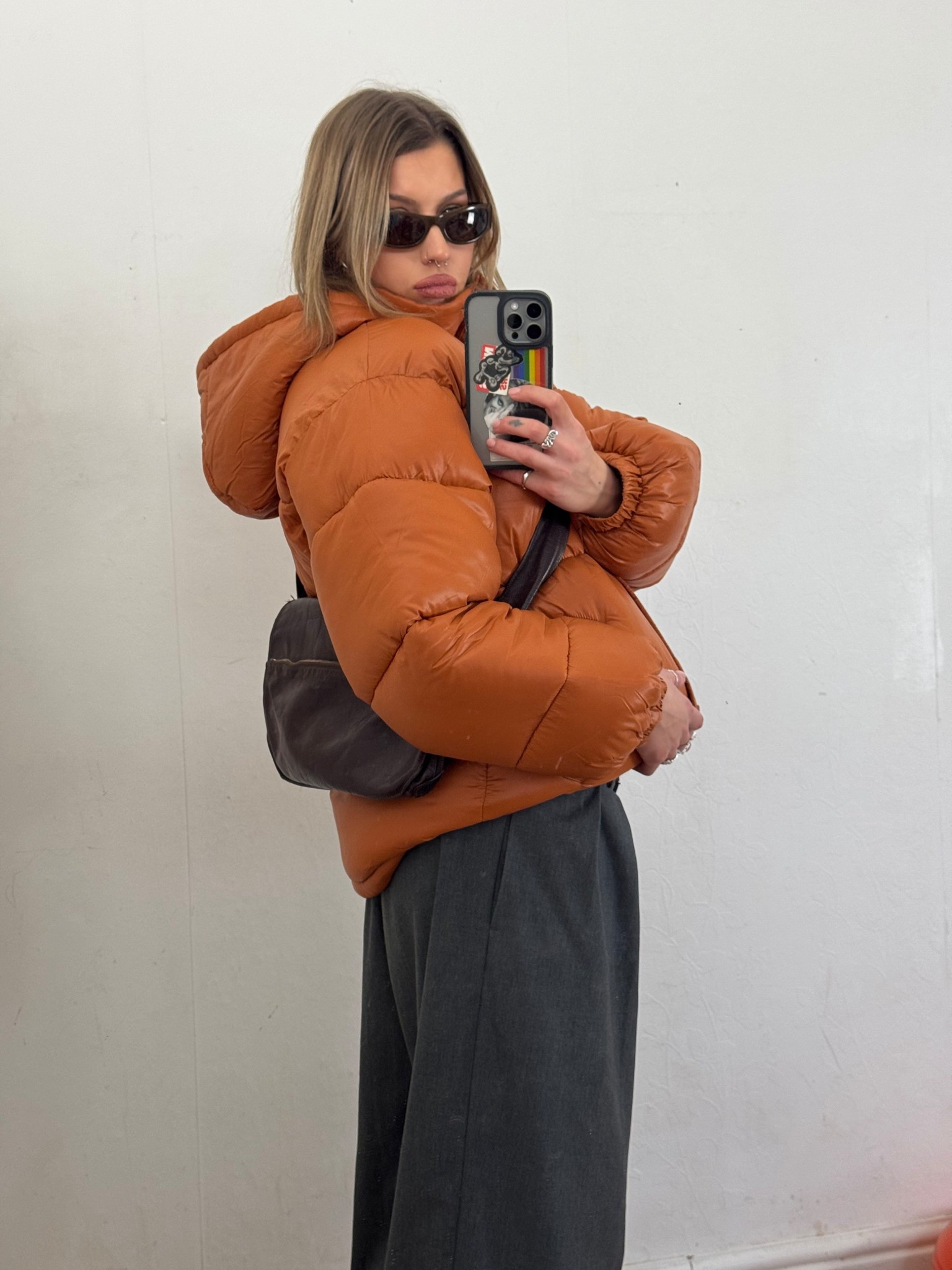 Orange puffer  

#LTKwinter #LTKuk