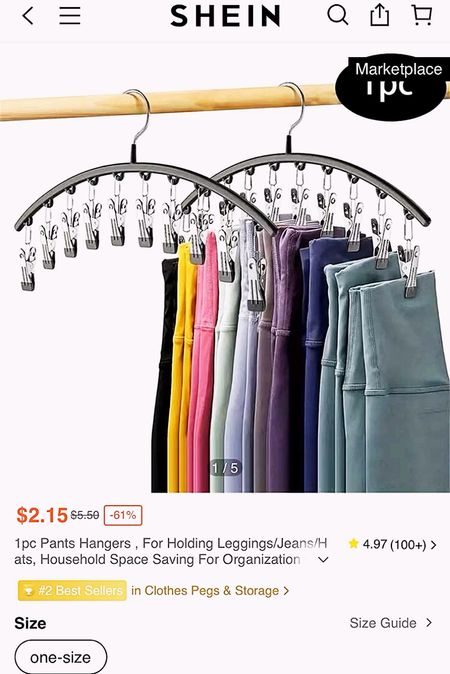 Pants hangers #shein

#LTKHome