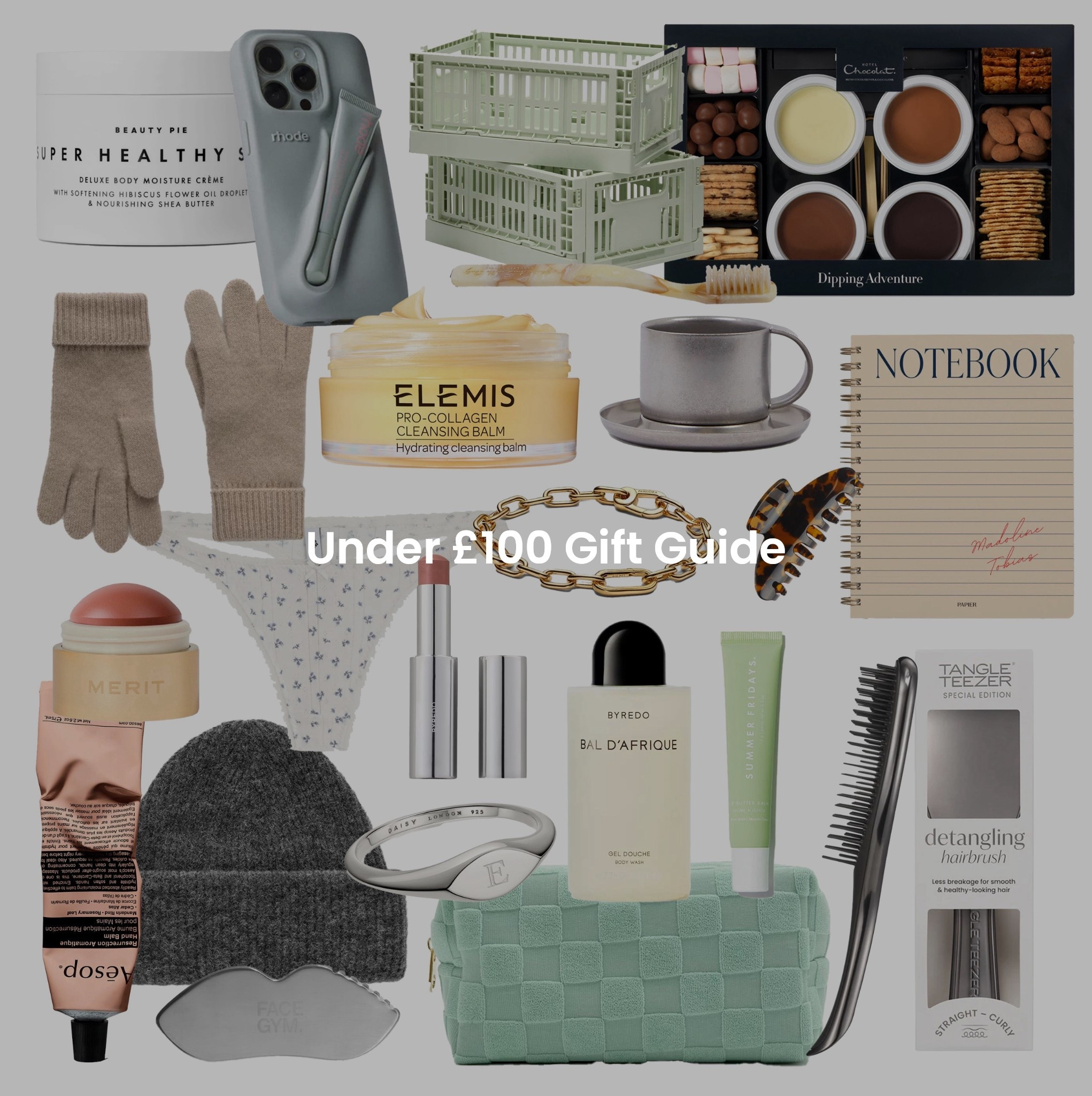 UNDER £100 GIFT GUIDE
Most of these are actually under £50 so great smaller gifting ideas ✨

Rhode; phone case, beauty, skincare, luxury beauty, knitwear, brush, homeware, jewellery, aesop, blusher, HAY, bracelet, earrings, ring, personalise, underwear, lingerie, hair accessories, clip

#LTKuk #LTKCyberWeek #LTKgiftguide