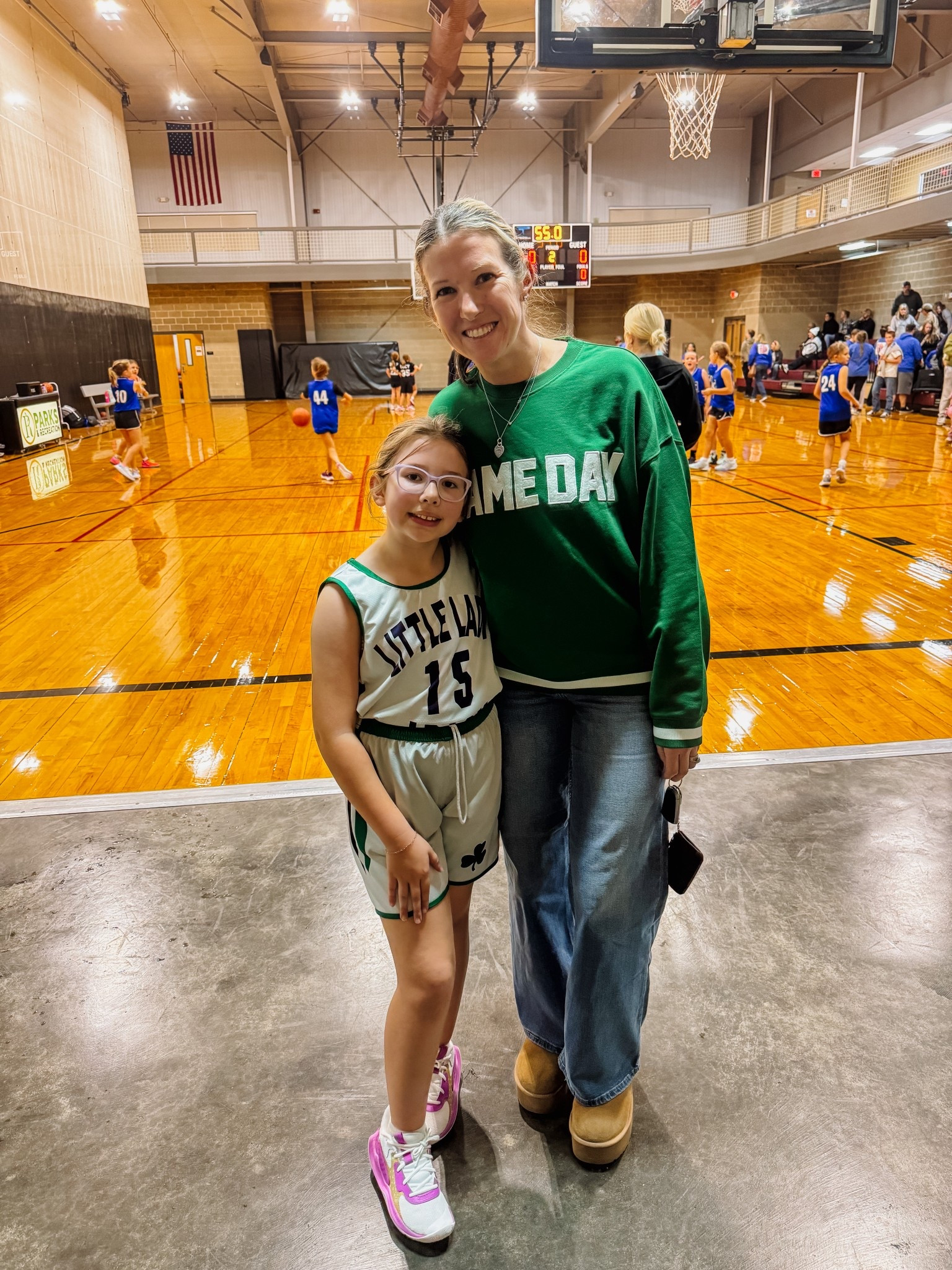 Game-day fit. Green game day. These jeans are on sale for 22 dollars!

#LTKFamily #LTKShoeCrush #LTKU