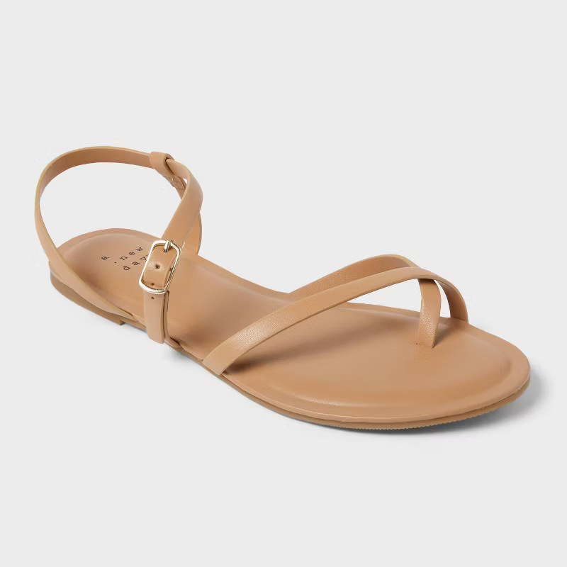 Women's Alexandra Strappy Sandals - A New Day™ | Target