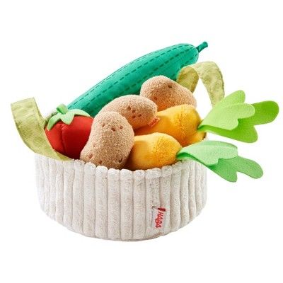 HABA Biofino Vegetable Basket - Soft Plush Pretend Play Food | Target