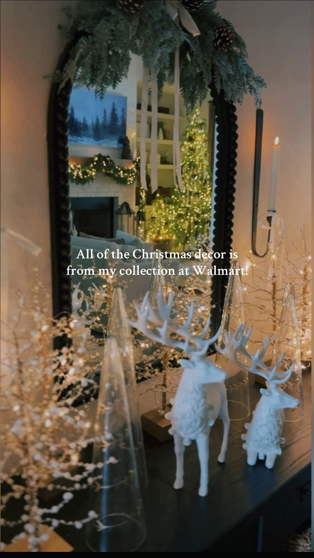 Christmas decor for entryway table 

#LTKSeasonal #LTKHome #LTKHoliday