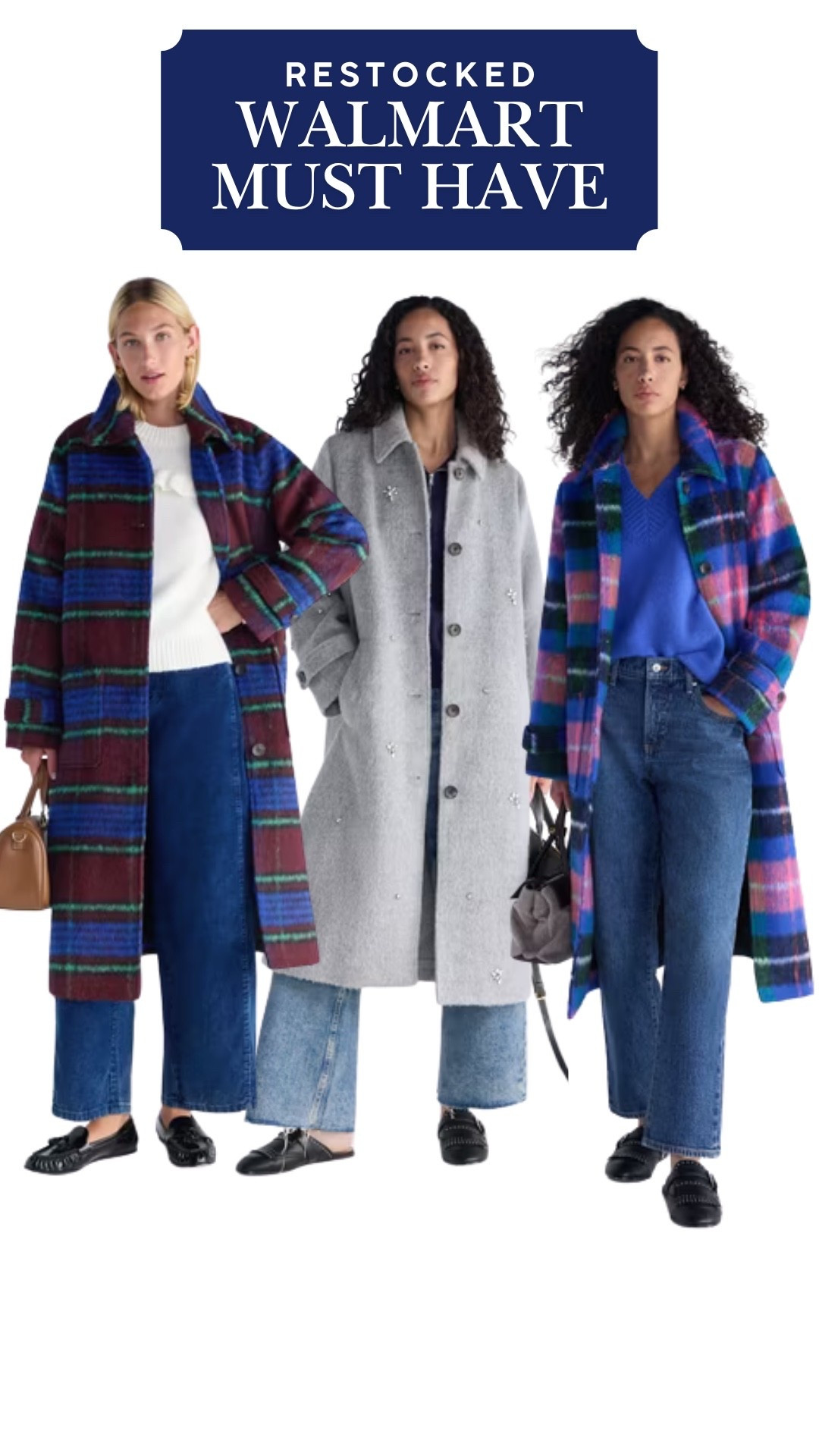 Walmart’s new arrivals are jaw-dropping good right now 😮‍💨 The coats, cozy sweaters + holiday knits look SO elevated without the elevated price tag. So many good pieces for winter outfits, holiday events + everyday layering.

I’m linking my favorites as they drop because Walmart keeps releasing more little by little!

Walmart new arrivals, Walmart winter fashion, affordable coats, women’s sweaters, holiday sweaters, winter outfits, holiday outfit ideas, affordable fashion, Walmart fashion finds