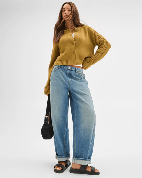 Lily Loves Australian Cotton Blend Knit Cardigan - Dark Olive | Target AU