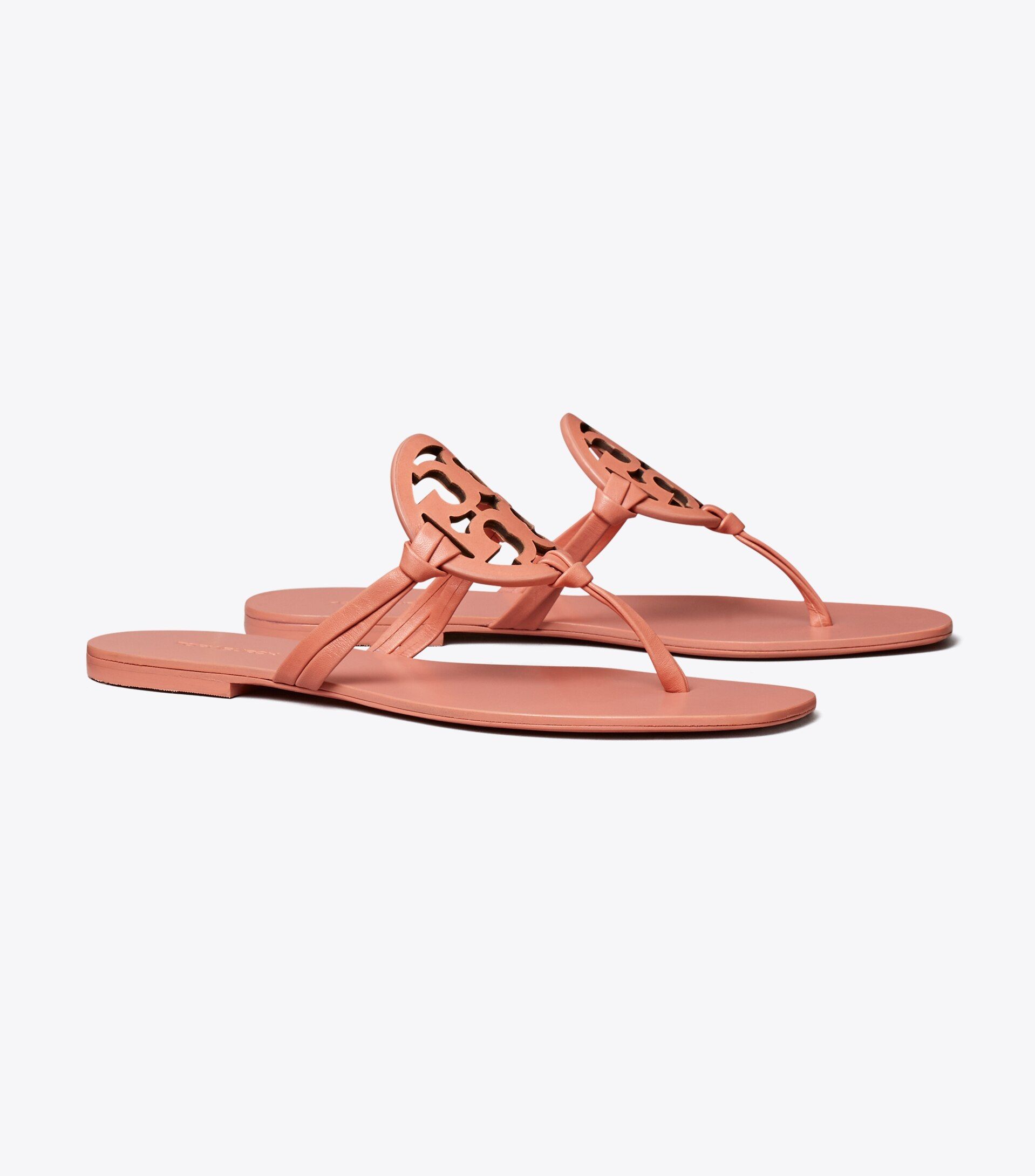 Miller Square-Toe Sandal, Leather | Tory Burch (US)