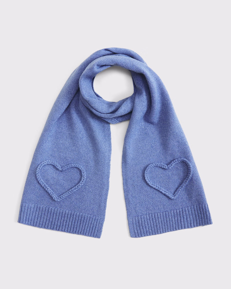 girls logo scarf | girls coats & jackets | Abercrombie.com | Abercrombie & Fitch (US)