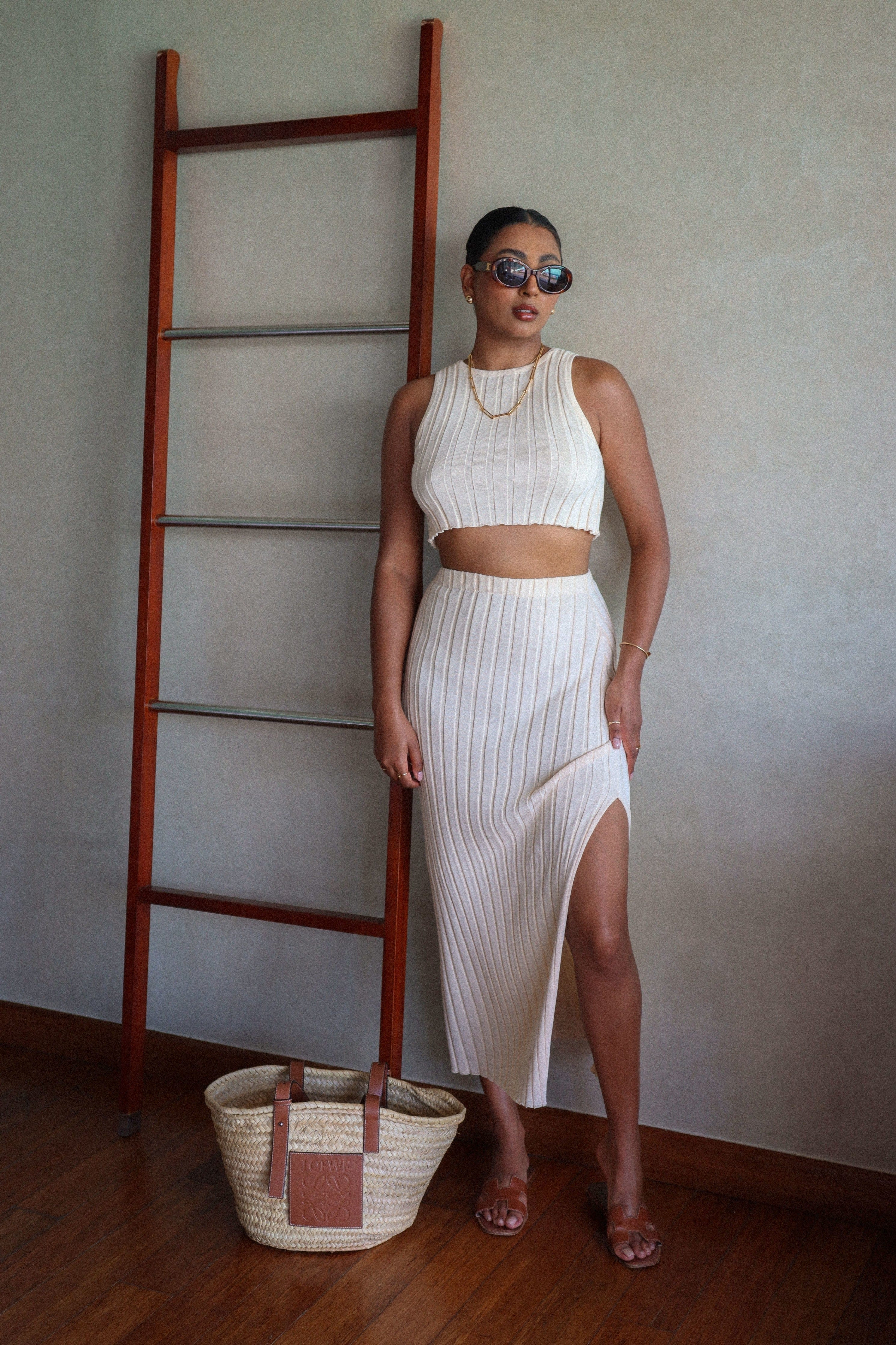 Auden Rib Knit Crop Top | Pretty Lavish (UK)