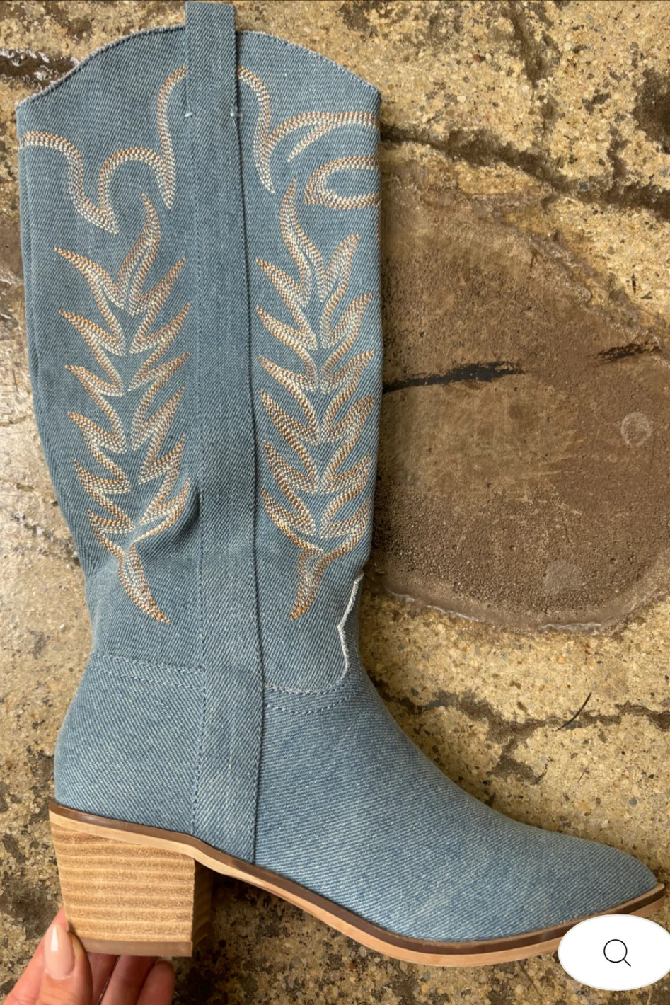 Denim western boots! Discount code lori20



#LTKShoeCrush #LTKFindsUnder100 #LTKStyleTip