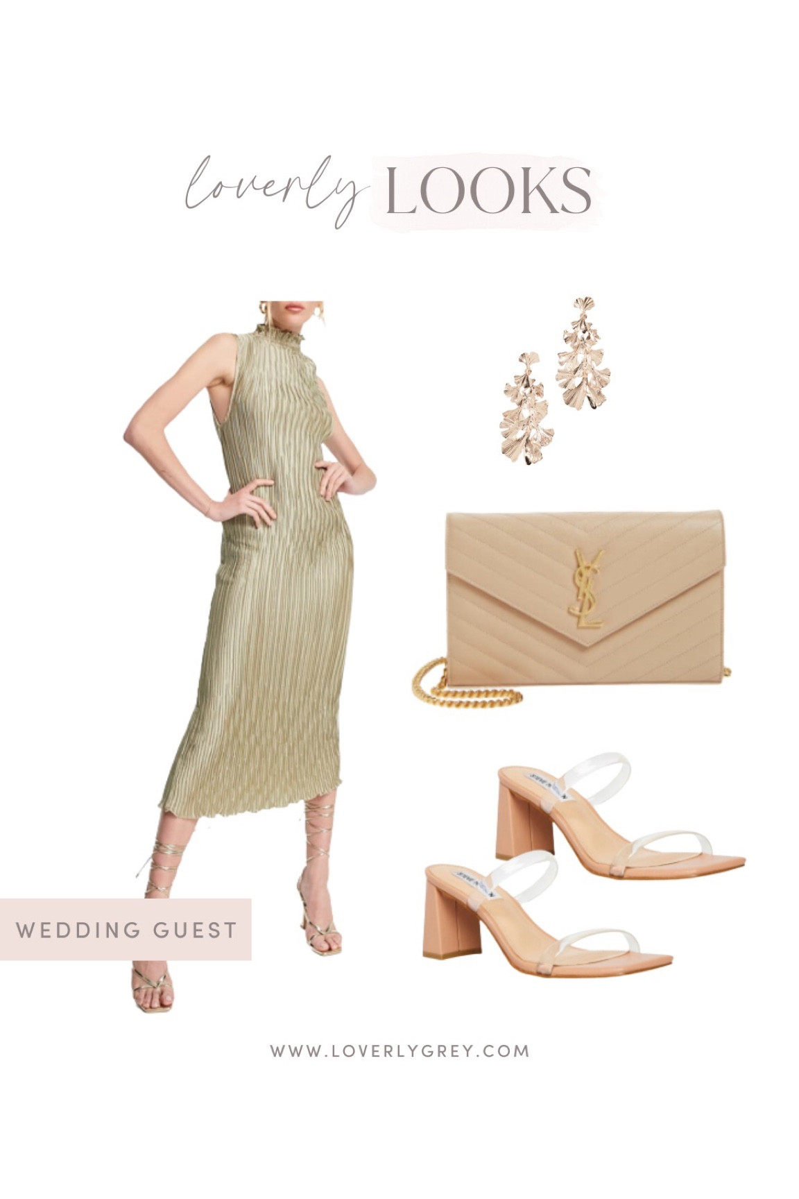 Loverly grey fall wedding guest look for a cocktail attire wedding. 

#LTKSeasonal #LTKunder100 #LTKwedding