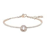 SWAROVSKI Women's Sparking Dance Crystal Jewelry Collection, Rose Gold Tone Finish | Amazon (US)