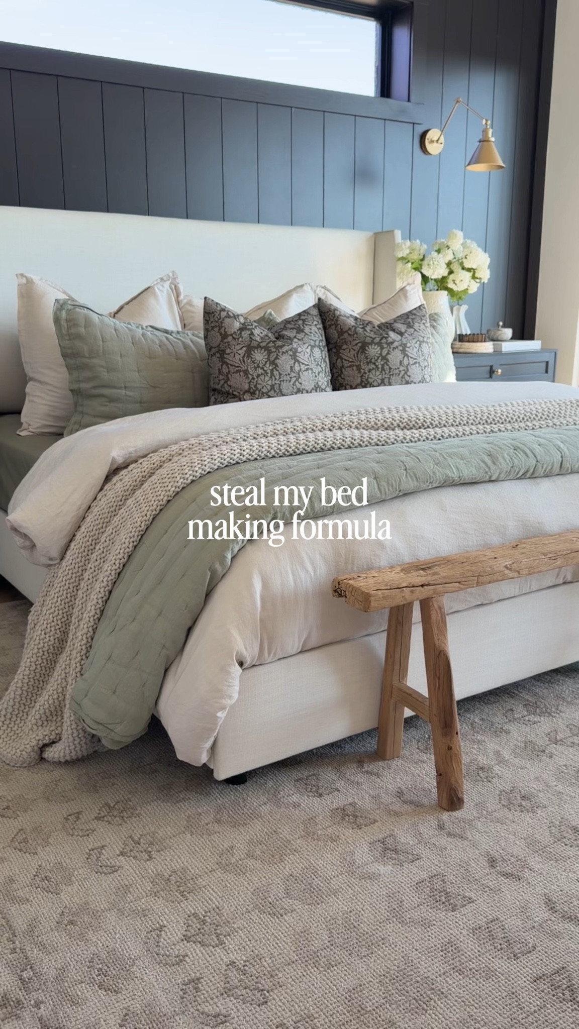 This layered neutral bedroom moment is one of my favorites lately. I started with the Dried Sage organic percale sheets for that crisp, breathable base, added the sand European linen duvet cover with 2 down duvet inserts for that plush, hotel-style fullness, and layered in the European Dream quilt set in Willowleaf for soft texture. Finished with the European linen 26x26 shams in sand and our Mabel rug in 9x12 to ground the whole space. Cozy, modern organic, and timeless.

Quince bedding, organic percale sheets, dried sage sheets, sand linen duvet cover, European linen bedding, down duvet insert, layered bedding look, neutral bedroom decor, modern organic bedroom, luxury bedding for less, 9x12 area rug, Mabel rug, willowleaf quilt, bedroom styling ideas, earthy bedroom palette
@onequince #quincepartner 


#LTKHome #LTKSaleAlert #LTKstorytime