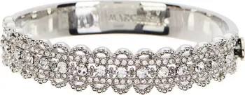 Pave Crystal Filigree Bangle Bracelet | Nordstrom