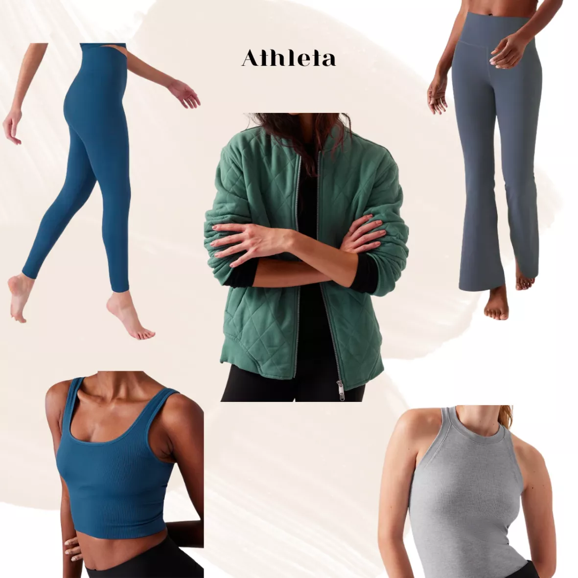 Aurora Seamless Scoop Crop Tank curated on LTK