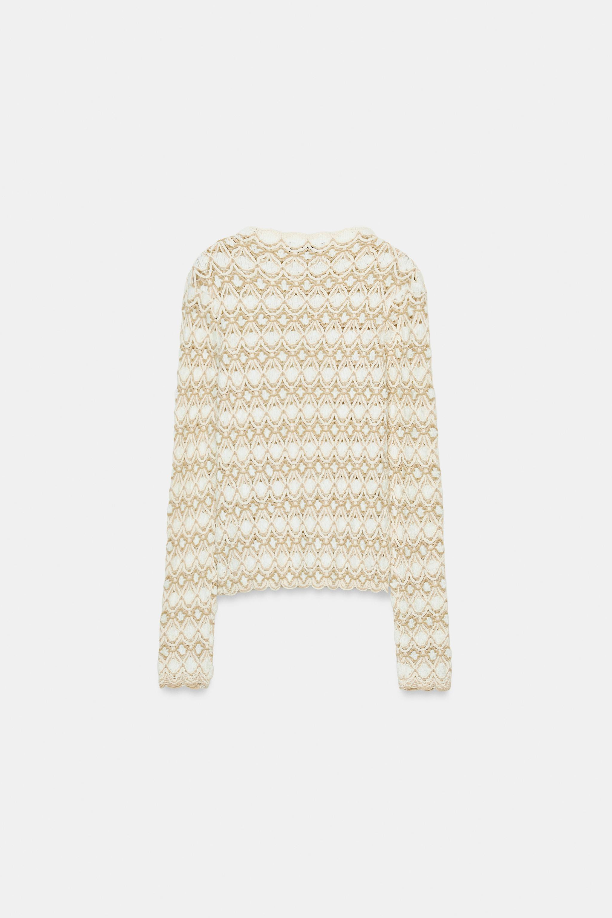 TEXTURED KNIT JUMPER | Zara US
