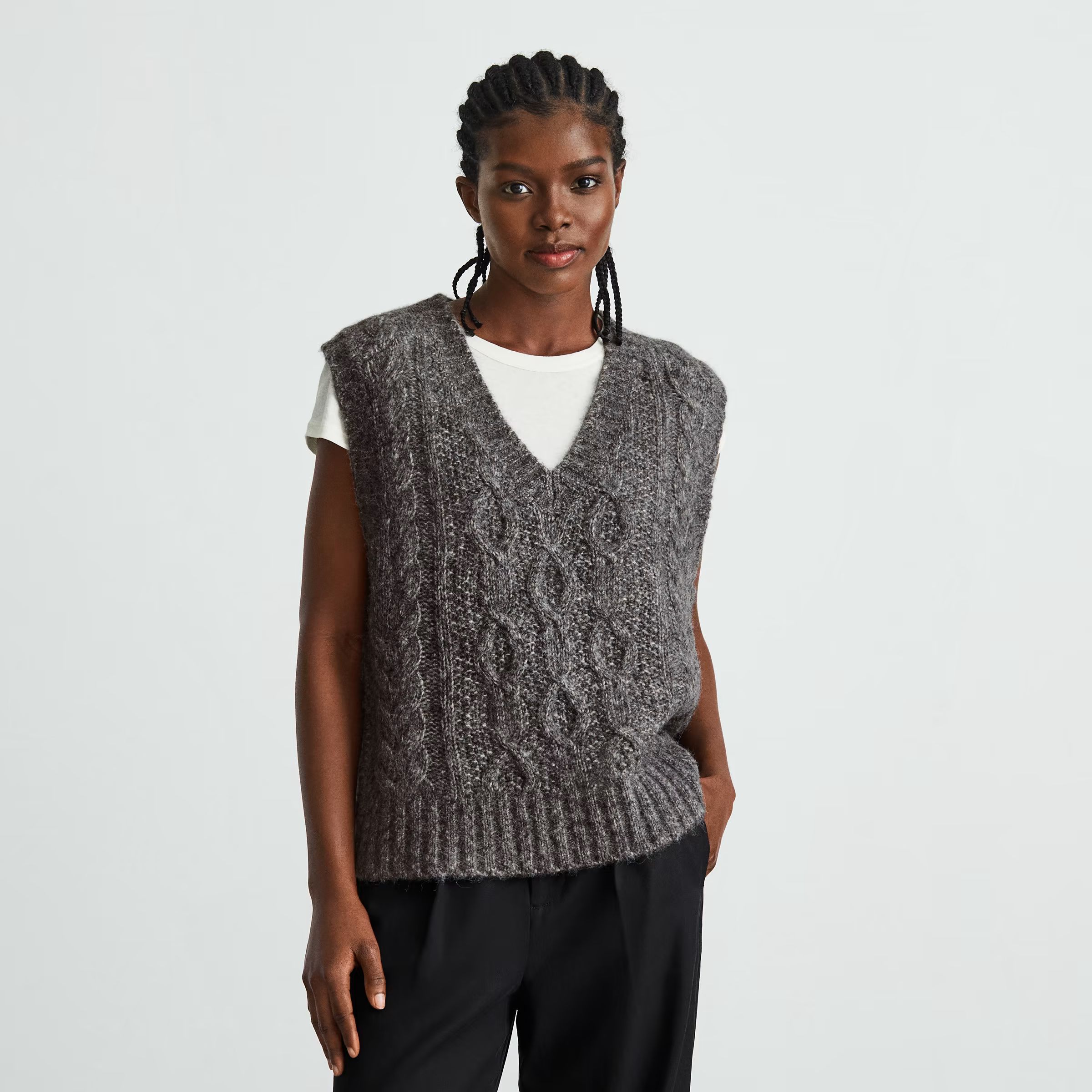 The Cloud Cable-Knit Vest | Everlane