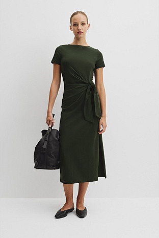 Tie Side Dress | Country Road