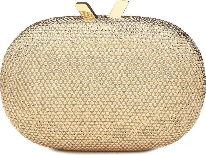 Olga Berg Ace Crystal Oval Clutch | Nordstrom | Nordstrom