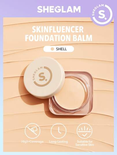 SHEGLAM Skinfluencer Full Coverage Foundation Balm-Shell | SHEIN