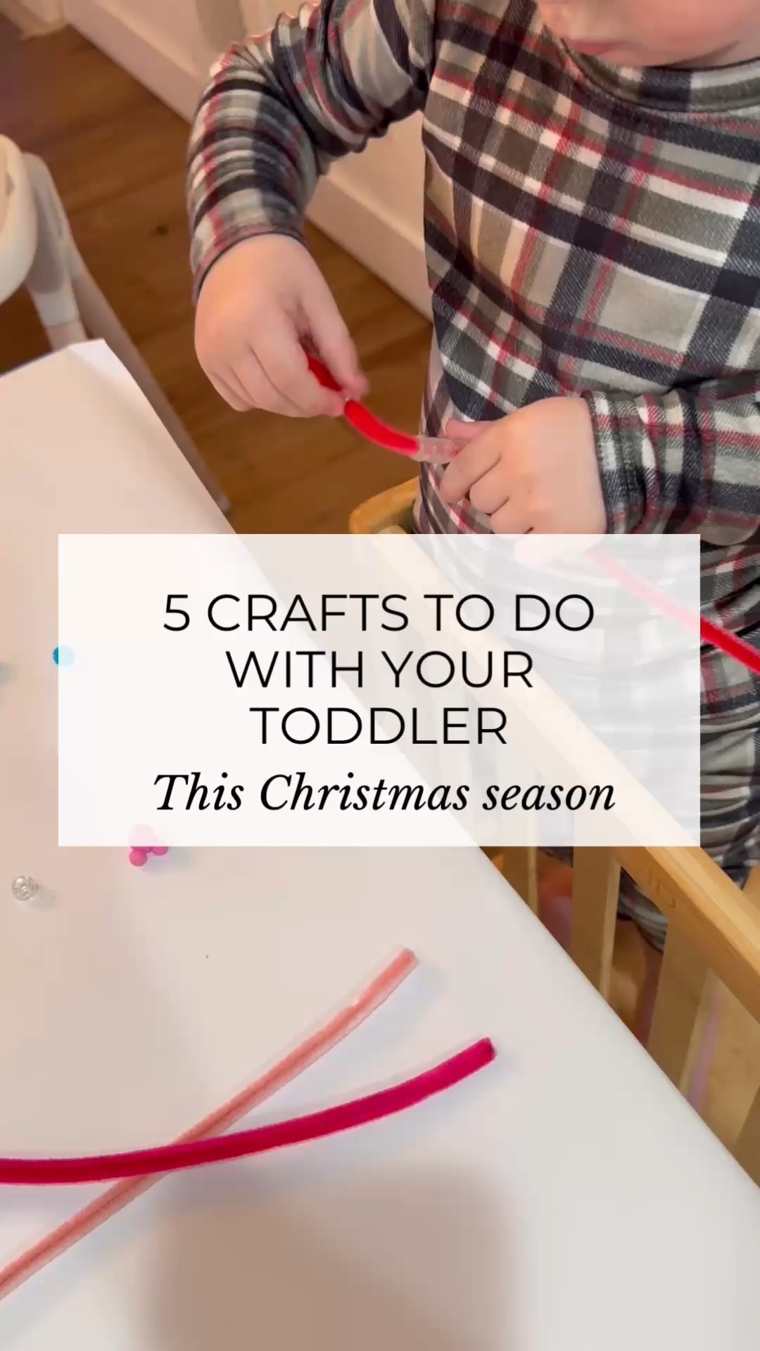 Here are 5 super simple and easy crafts to do with your toddler this Christmas season 

#LTKHoliday #LTKmomlife #LTKKids