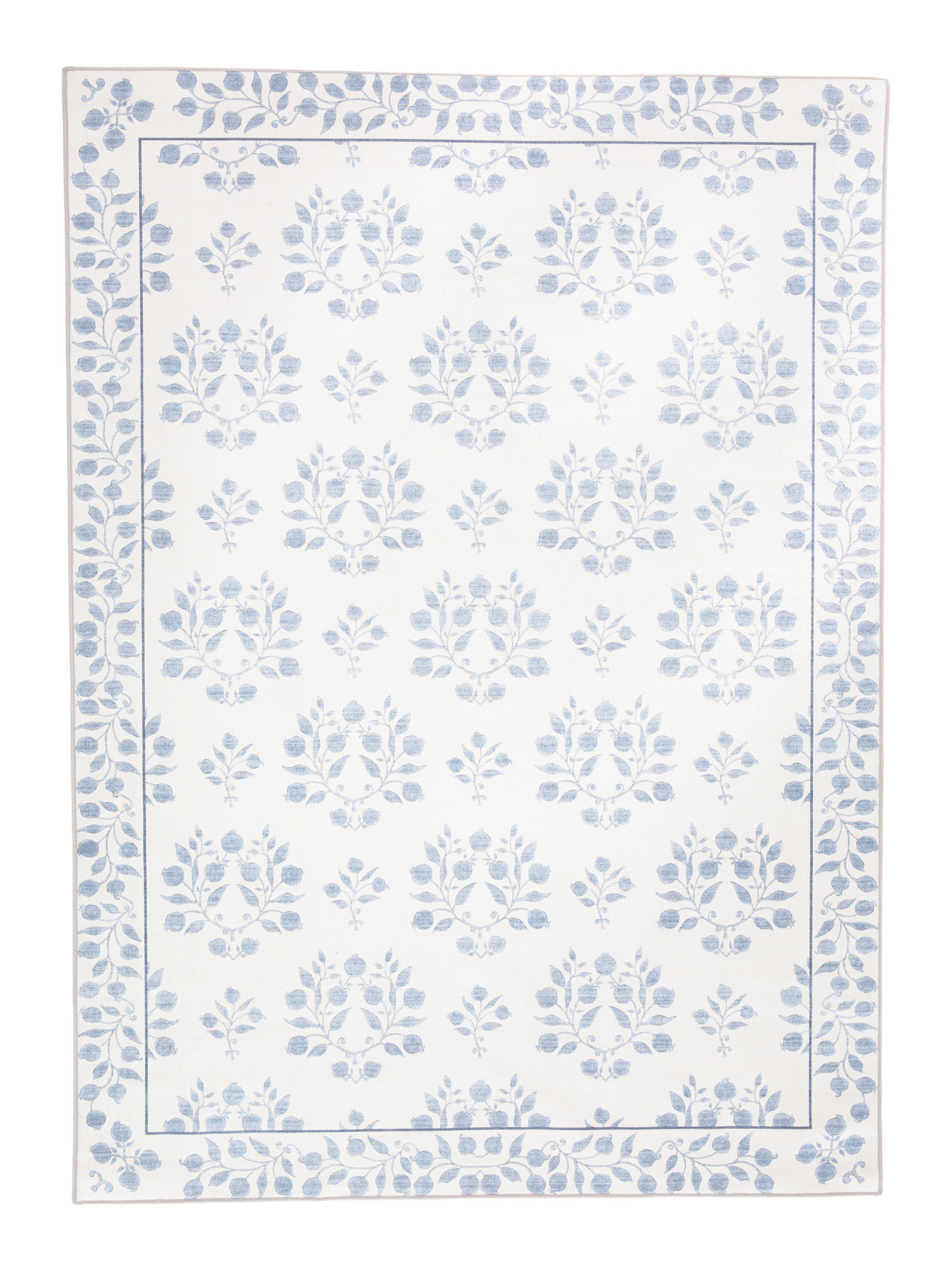 5x7 Indoor Outdoor Washable Hyacinth Floral Area Rug | Rugs | Marshalls | Marshalls