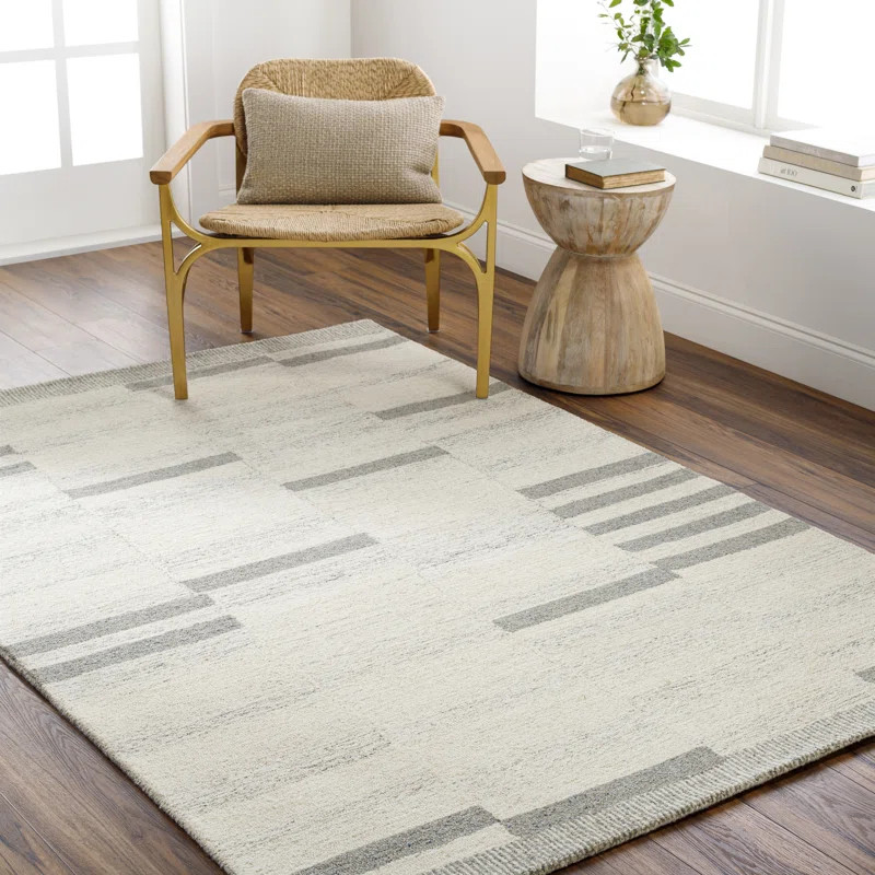 Uptown Hand Tufted Wool Geometric Rug | Wayfair North America